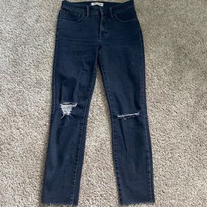 Madewell High Rise Skinny